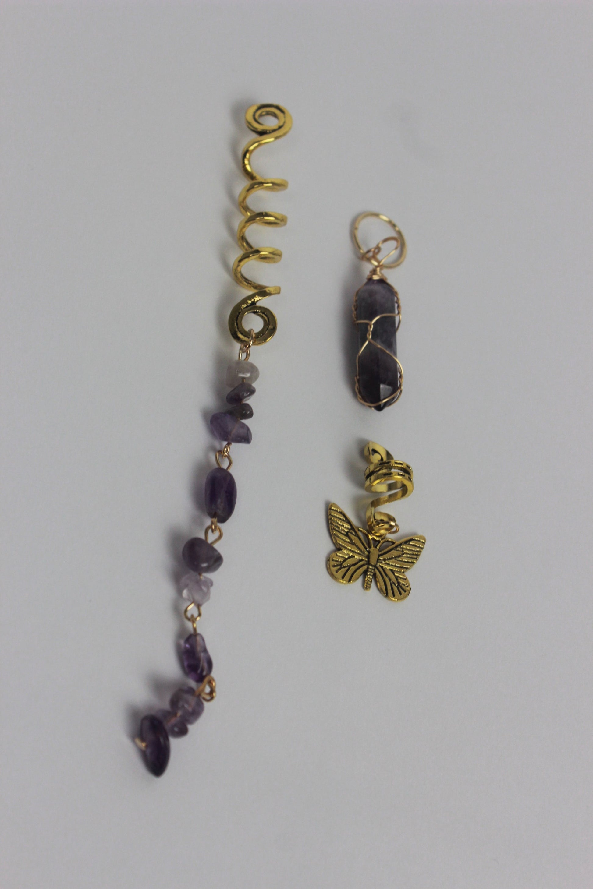 Golden Amethyst - Charm Bundle